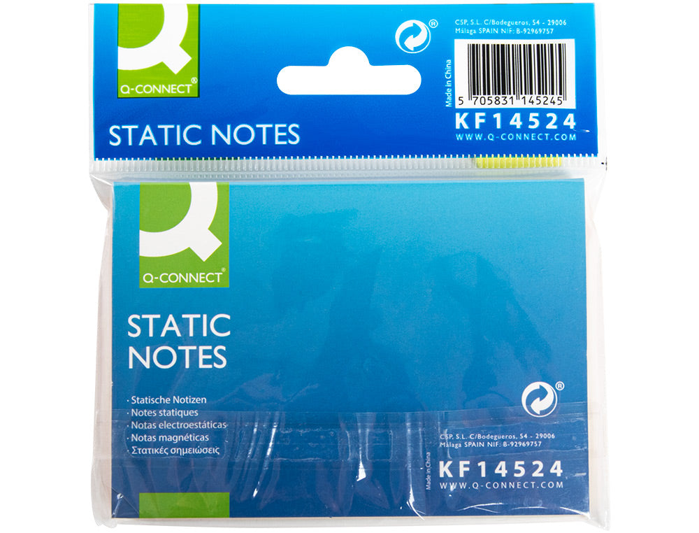 Bloc note repositionnable 70x100 100feuilles  magnétique -neon