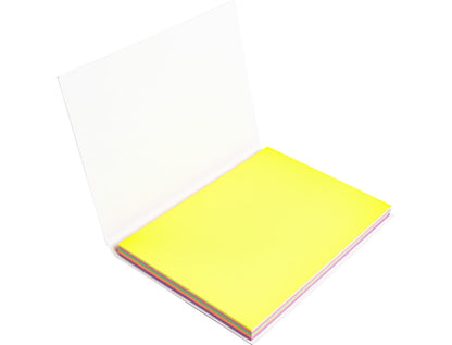 Bloc note repositionnable 70x100 100feuilles  magnétique -neon