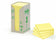 Bloc Post-it® recyclé jaune  76x76mm-tour de 16 blocs