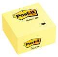 Bloc cube Post-it® 76x76 jaune - 450 feuilles
