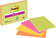 Blocs-notes autocollants Post-it®  152x203 mm- Couleurs néon