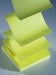 bloc repositionnable zig zag 75x75 jaune