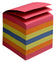 Bloc cube couleur 90x90x90