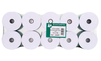 Bobine papier 74x70x12 p/10