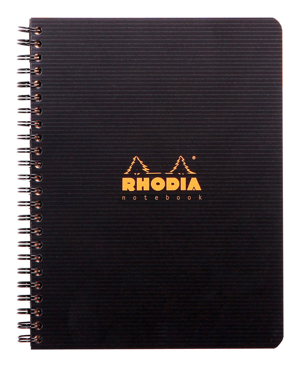 Cahier notebook rhodiactive A5 spirales 160pages  quadrillé 5x5