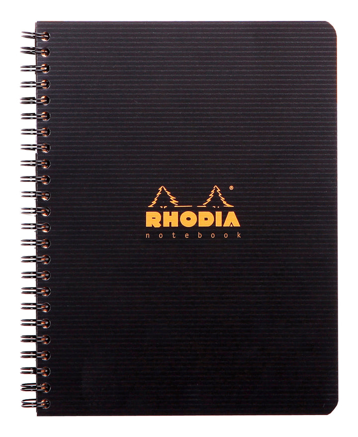 Cahier notebook rhodiactive A5 spirales 160pages  quadrillé 5x5