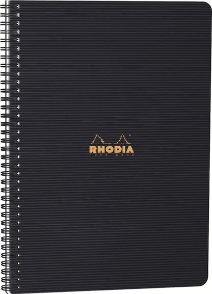 Cahier notebook rhodiactive spirales 160 pages  quadrillé 5x5  a4+