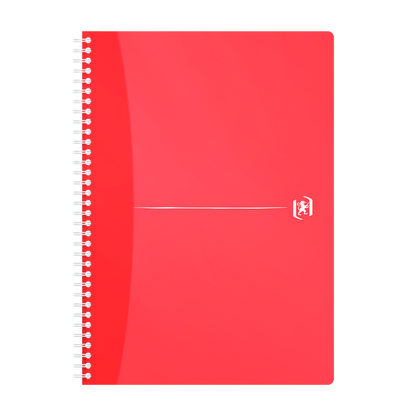 Cahier a4 180 pages quadrillé 5x5 my colors assorti