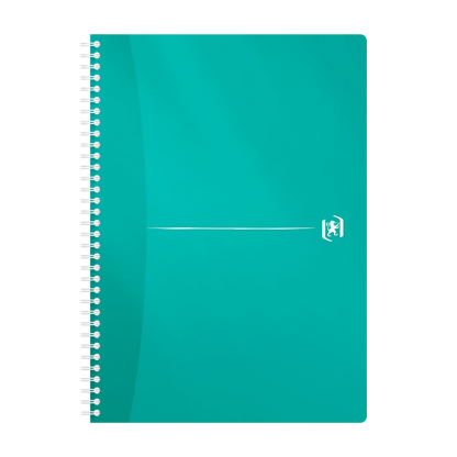 Cahier a4 180 pages quadrillé 5x5 my colors assorti