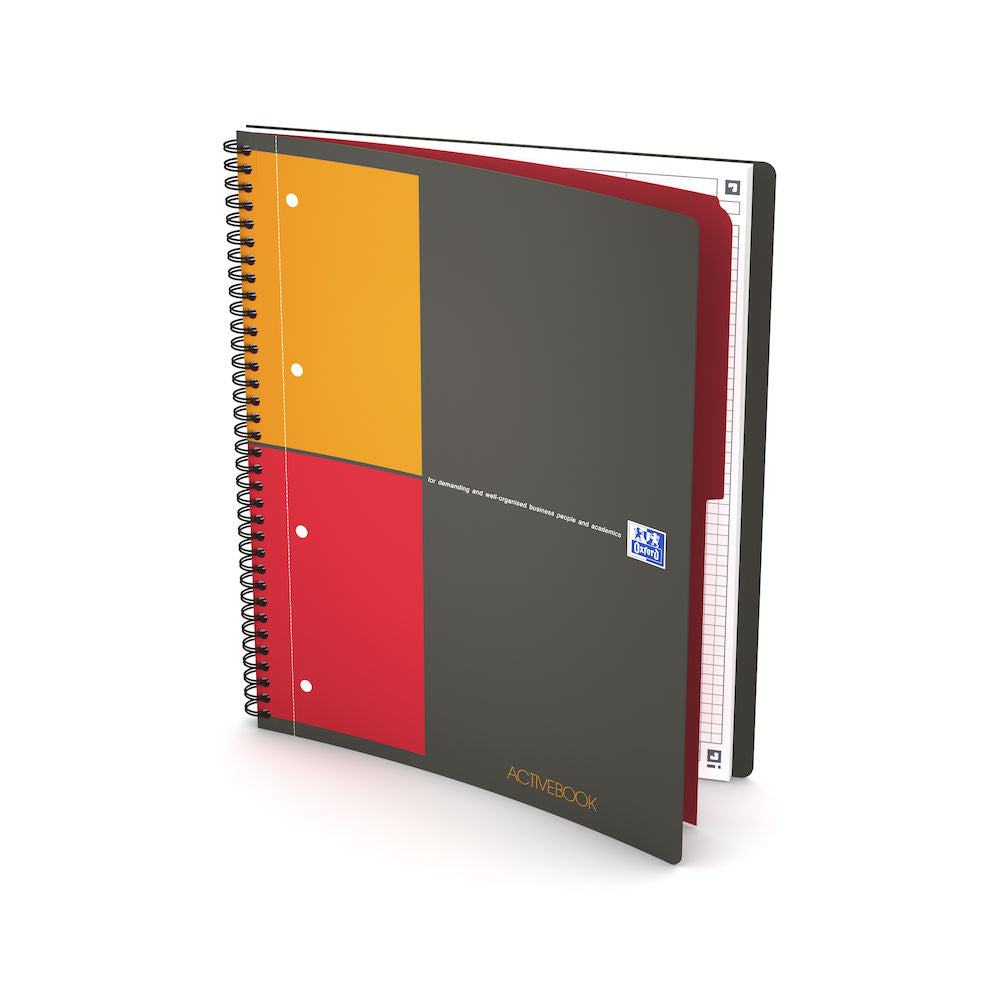 Cahier activebook a4+quadrillé 5x5