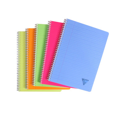 Cahier 21x29.7 reliure spirale 180 pages ligné