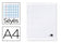 Cahier A4 96 Pages séyes- Couverture polypropylène -  Incolore