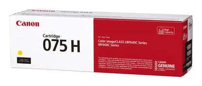 Cartouche Laser 075H Jaune - Rendement 2500 Pages