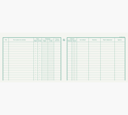 Carnet suivi deplacements 5090