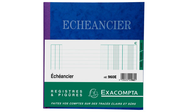 Echeancier exacompta ref 960