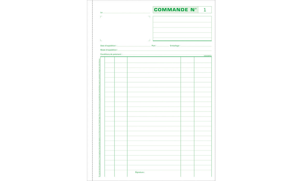 Manifold commande 21x29.7 tripli 13107
