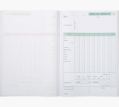 Manifold notes de frais ref 3144