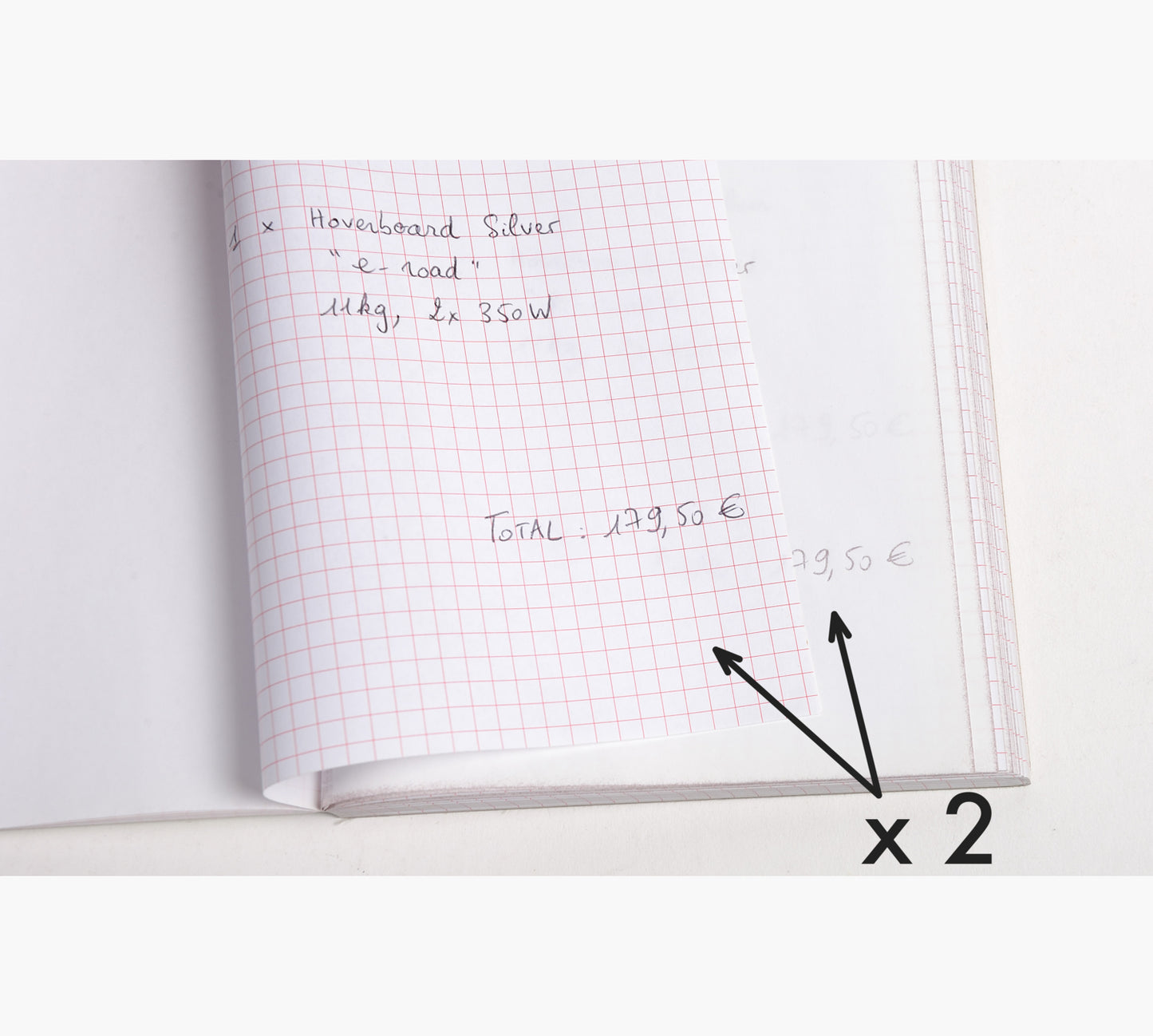 Manifold notes de frais ref 3144