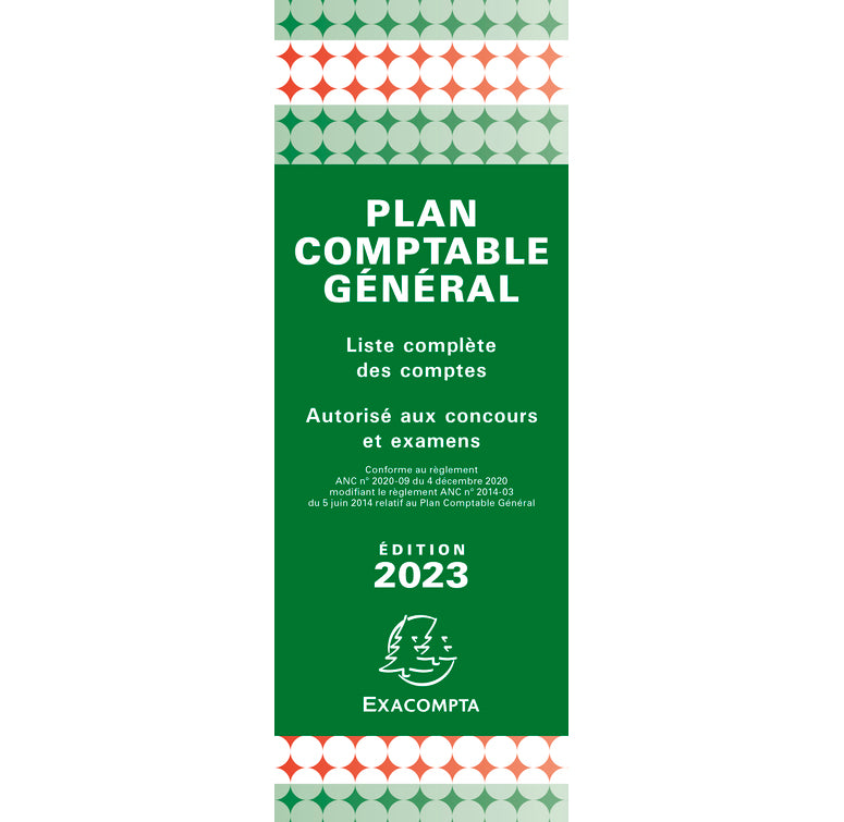 Plan comptable accordeon exa.14002