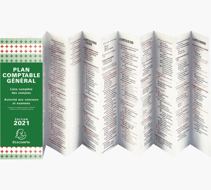 Plan comptable accordeon exa.14002