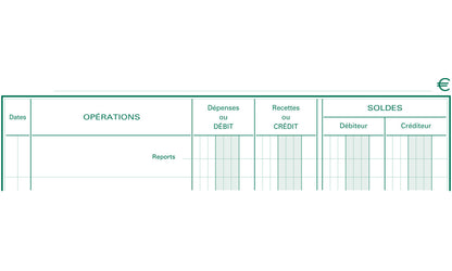 Registre Position De Compte Ref 950