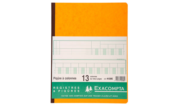 Registre exacompta ref 4130