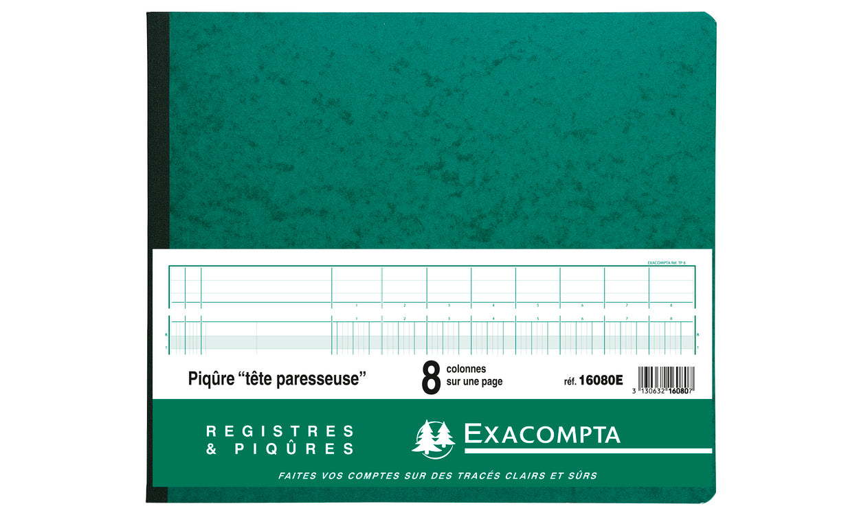 Registre exacompta ref 16080