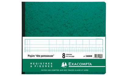 Registre exacompta ref 16080