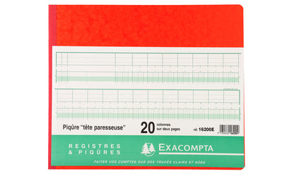 Registre exacompta ref 16200