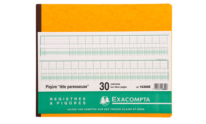 Registre exacompta ref 16300