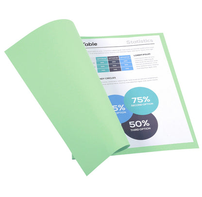 Chemises 220g eco paquet 100 vertpre