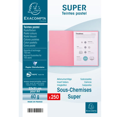 Sous-chemises super 60 p/250rouge