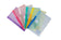 Pochette à documents  A6  lot de 6  assortis