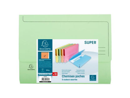 Chemise a poche pastel ass p/10