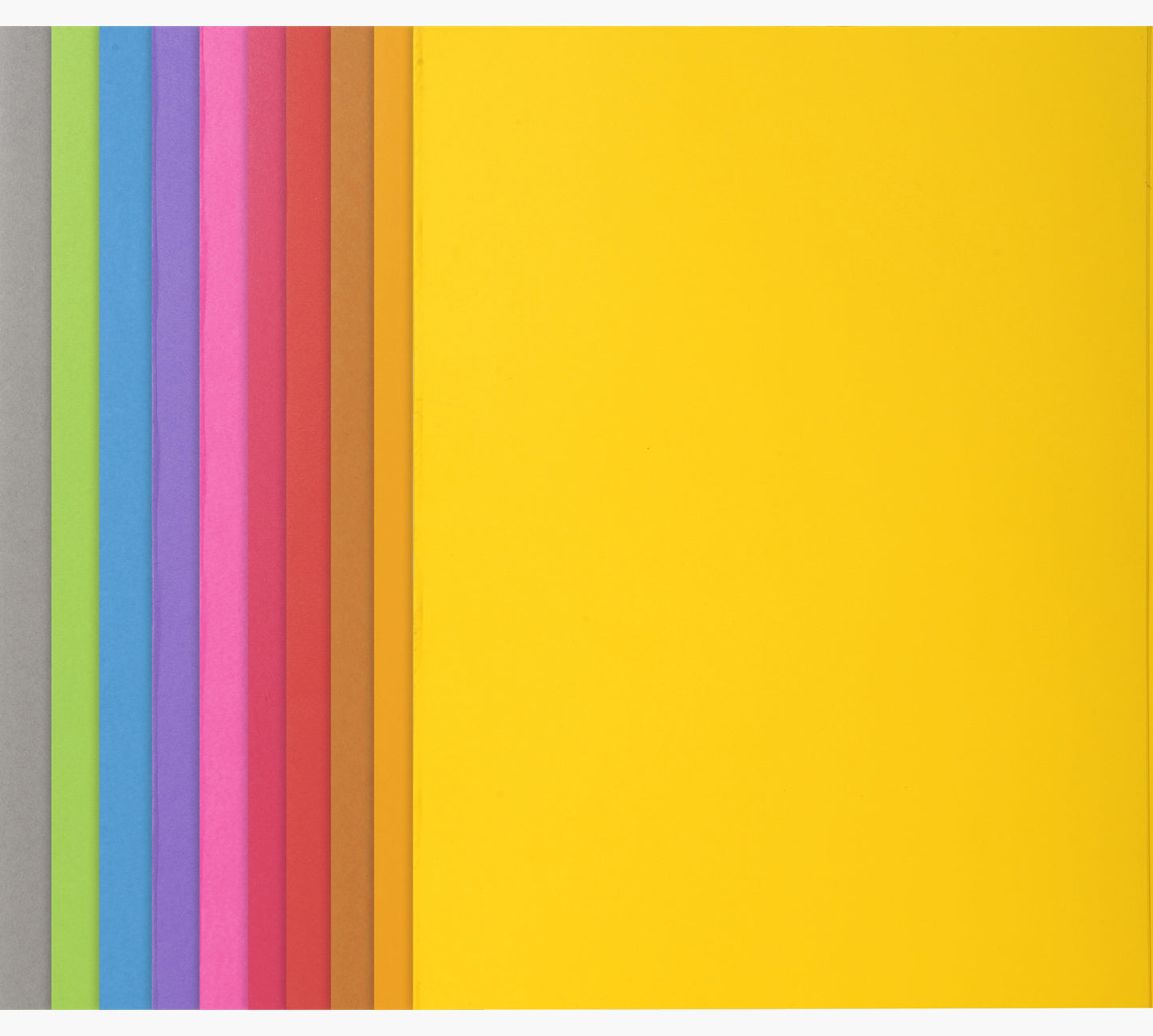 Chemise rocks  24x32cm paquet de 100 couleurs assorties