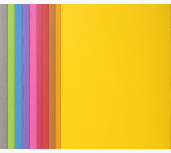 Chemise rocks  24x32cm paquet de 100 couleurs assorties