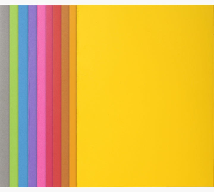 Chemise rocks  24x32cm paquet de 100 couleurs assorties