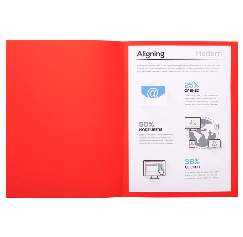 Chemises Rigides A4 210g - Capacité 200 Feuilles