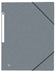 Chemise 3 rabats topfile 5/10 gris