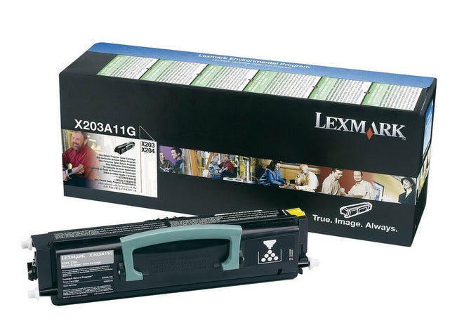 Toner Lexmark X203A11G - 2500 pages-noir