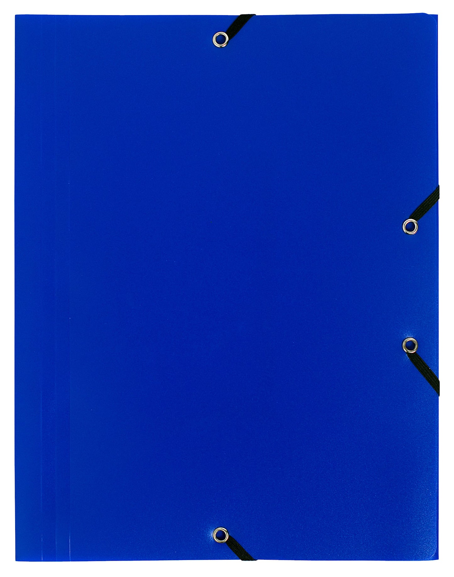 Chemise 3 rabats élastique polypropylène eco bleu