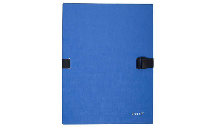 Chemise extensible a clip bleu
