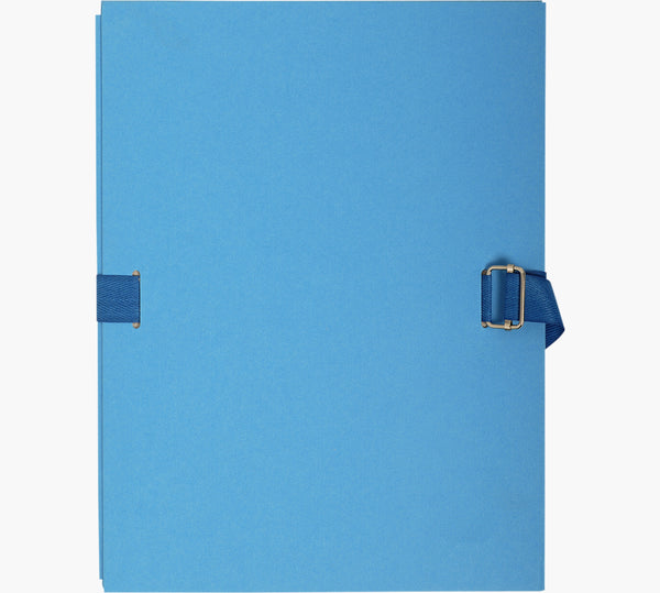 Chemise dos extensible bleu clair