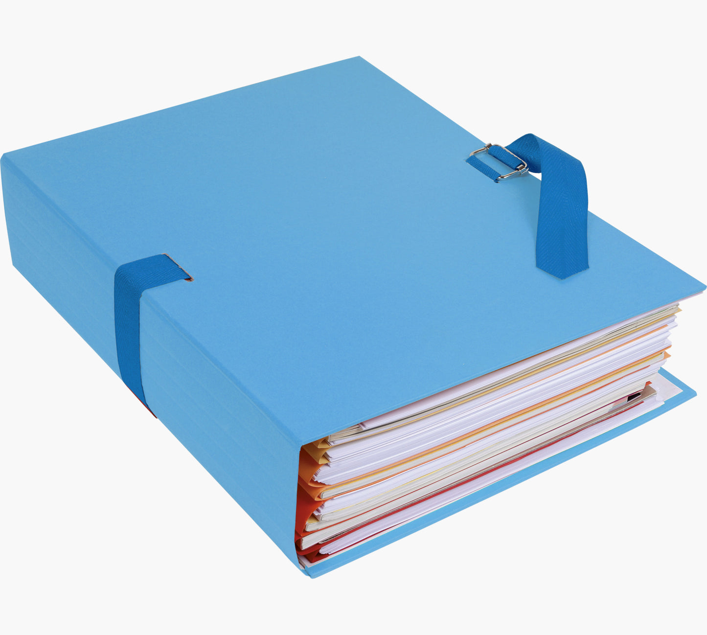 Chemise dos extensible bleu clair