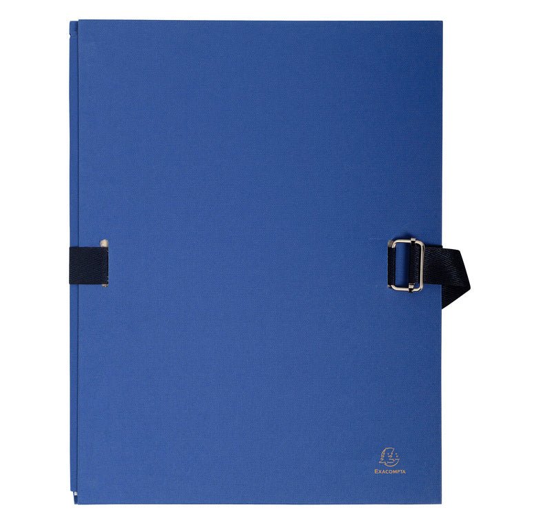 Chemise dos extensible bleu fonce