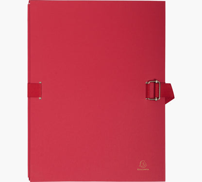 Chemise dos extensible rouge