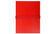 Chemise dos extensible rabat velcro rouge