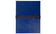 Chemise dos extensible rabat velcro bleu foncé