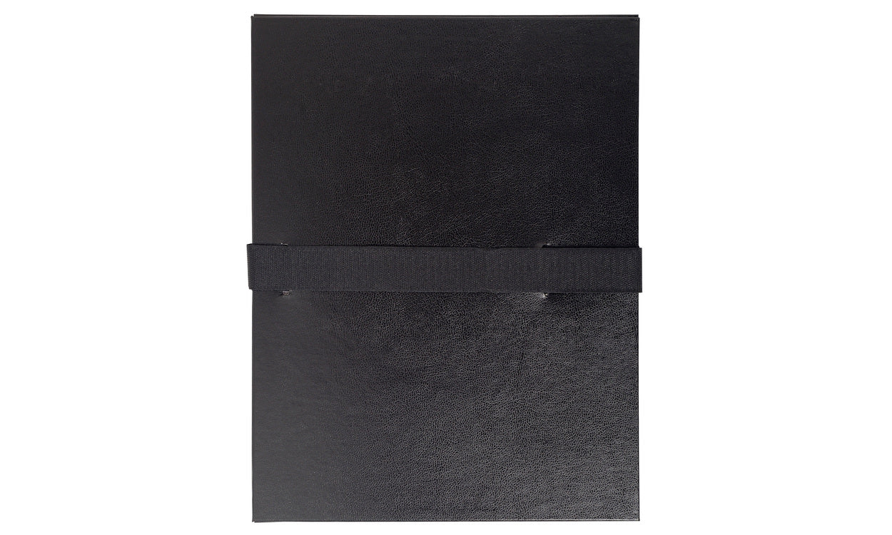 Chemise dos extensible rabat velcro noir