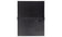 Chemise dos extensible rabat velcro noir